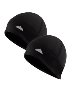 Gorro Térmico Tough Headwear Unisex - Forro de Casco, Negro