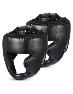 Casco de Boxeo Copkim Ajustable para Sparring MMA Adultos