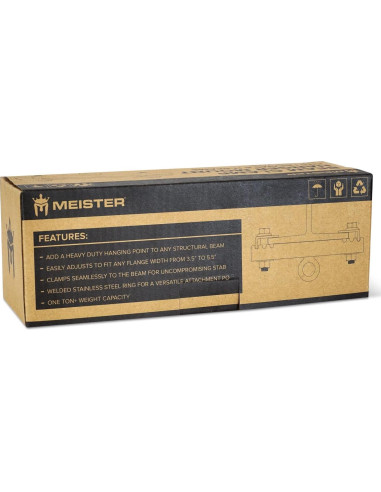 Soporte de Abrazadera Meister para Viga 9-14cm - Boxeo y MMA