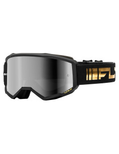Gafas de Motocross Fly Racing Zone Adulto Negro/Dorado Espejado