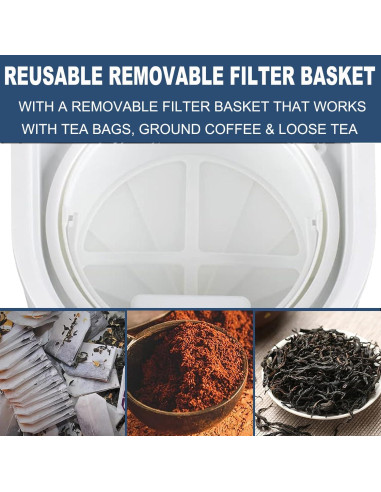 Hacedor de Té Helado Aemego 2.5L con Filtro Reutilizable