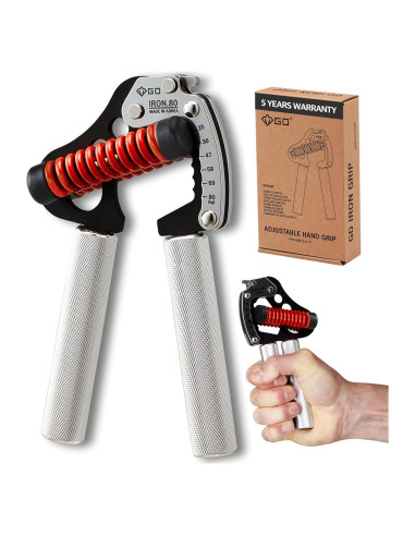 Entrenador de Fuerza de Agarre GD Iron Grip Ajustable 89.8kg