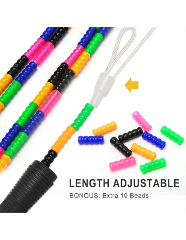 Cuerda de Salto Doble Dutch Coolrunner 4.88m 2 Pack con Perlas