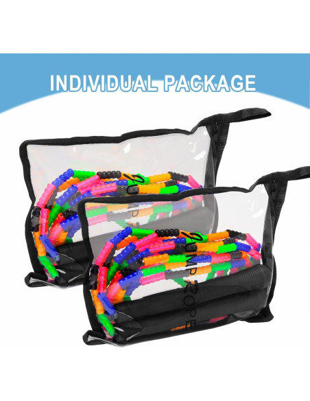 Cuerda de Salto Doble Dutch Coolrunner 4.88m 2 Pack con Perlas