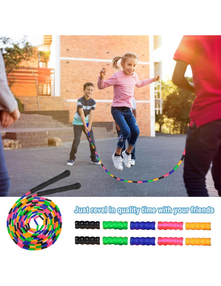 Cuerda de Salto Doble Dutch Coolrunner 4.88m 2 Pack con Perlas