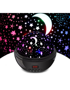 Proyector de Luz Nocturna DCAUT Batman 360 con Temporizador 2