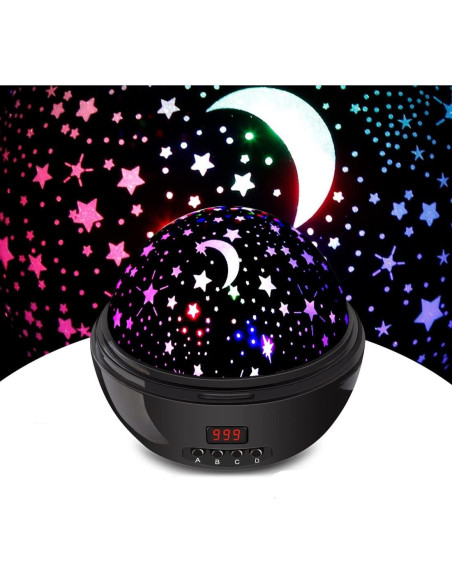 Proyector de Luz Nocturna DCAUT Batman 360 con Temporizador