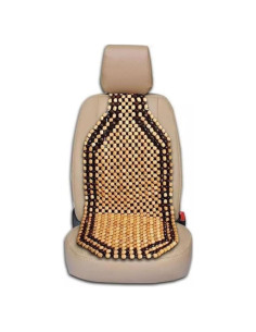 Cojín de Asiento con Perlas de Madera Zone Tech - Universal