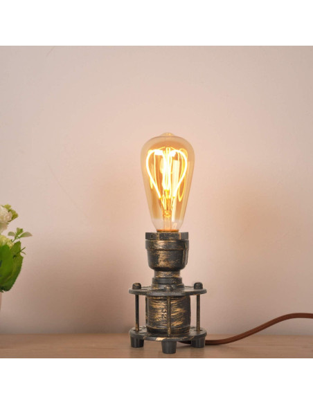 Base de Lámpara de Mesa Vintage JUNOLUX E26 Latón 13.2cm