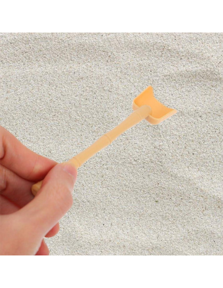 TOPPERFUN 12 Piezas Mini Rastrillos de Jardín Zen para Arena