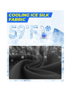 Balaclava Refrescante UV para Motocicleta y Esquí - Negra 2