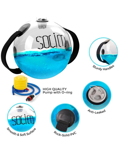 Bolsa de Agua Solim para Entrenamiento de Fuerza - 30 cm