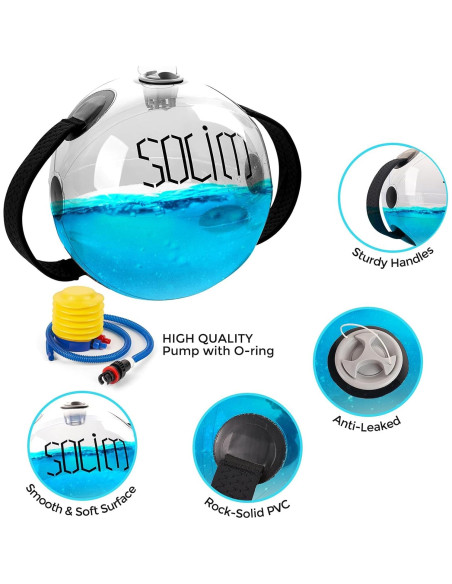 Bolsa de Agua Solim para Entrenamiento de Fuerza - 30 cm
