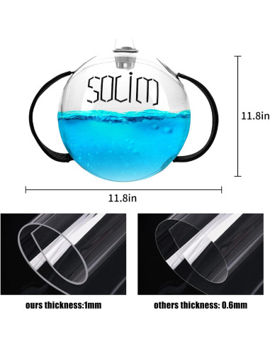 Bolsa de Agua Solim para Entrenamiento de Fuerza - 30 cm