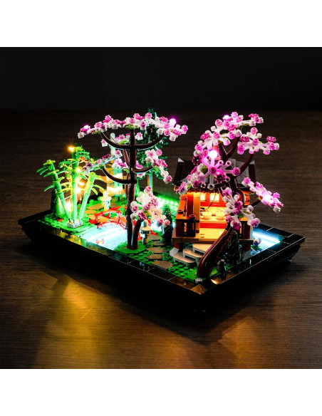Kit de Iluminación LED DALDED para Lego Jardín Tranquilo 10315