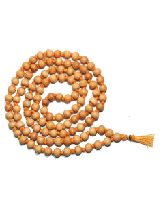 Collar Mala de Tulsi Sagrado Hecho a Mano 83.82 cm - Karma