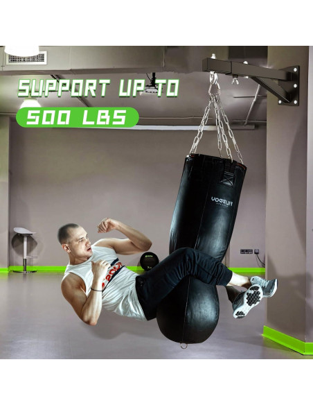 Soporte de Pared Eapele para Bolsa Pesada Ajustable 226.8 kg