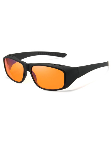 Gafas de Juego Cyxus 8180 Naranja Ámbar Bloqueo Luz Azul
