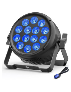 Luz Par LED RGBW 14X18W DMX512 para Escenario y Eventos