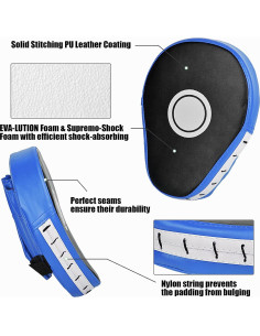 Guantes de Boxeo Oranlife 2PCS Cuero PU para Entrenamiento 2