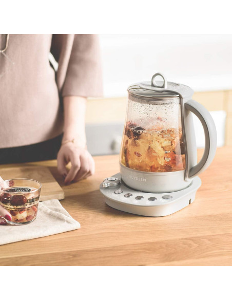 Hervidor BUYDEEM K2683 9-en-1 1.5L Acero Inoxidable Azul