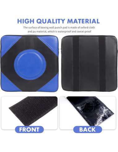 Almohadilla de Boxeo LuiceABC 30x30cm Ajustable para Pared