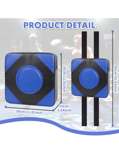 Almohadilla de Boxeo LuiceABC 30x30cm Ajustable para Pared