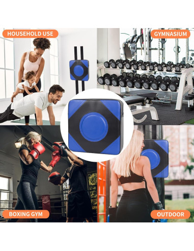 Almohadilla de Boxeo LuiceABC 30x30cm Ajustable para Pared