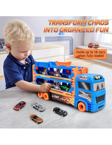 Juego de Pistas de Carreras BAKAM para Niños 3 a 6 Años