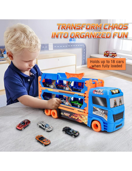 Juego de Pistas de Carreras BAKAM para Niños 3 a 6 Años