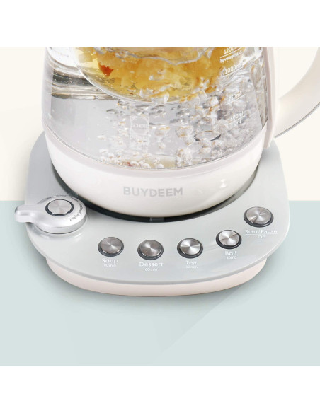 Hervidor BUYDEEM K2683 9-en-1 1.5L Acero Inoxidable Azul