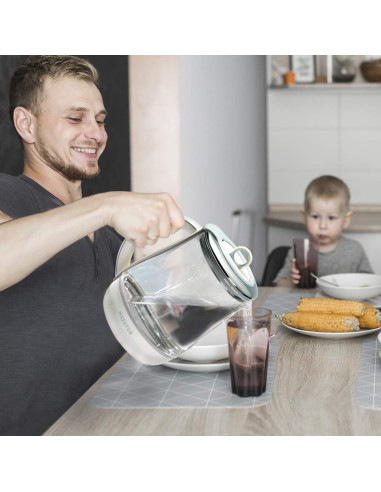 Hervidor BUYDEEM K2683 9-en-1 1.5L Acero Inoxidable Azul