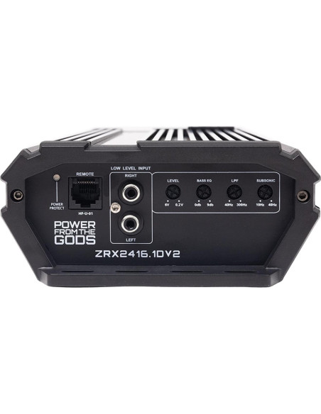 Amplificador Hifonics Zeus ZRX V2 2400W Monobloque Compacto