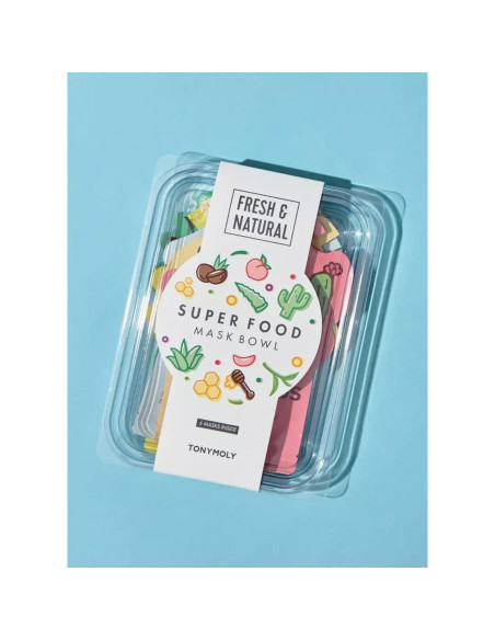 Mascarillas Faciales en Hoja TONYMOLY Super Food 21g