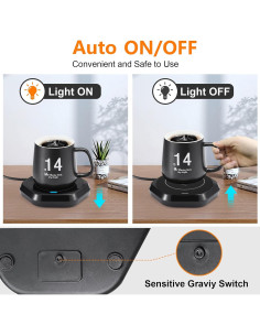 Calentador de Tazas Eléctrico Chenyu R1 55C Automático 2