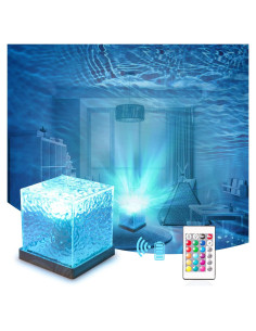 Proyector de Luz Oceánica RICHMYC 16 Colores Control Remoto