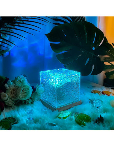 Proyector de Luz Oceánica RICHMYC 16 Colores Control Remoto