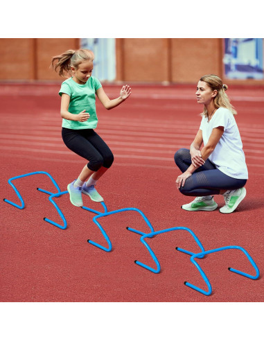 Set de Entrenamiento de Velocidad y Agilidad SMTPDT - 5 Vallas y Escalera 6.1m