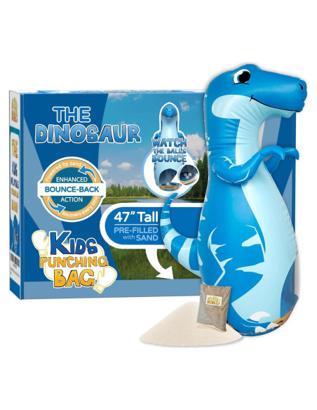 Bolsa de Golpes Inflable DUDAS INFLABLES Dinosaurio 119 cm