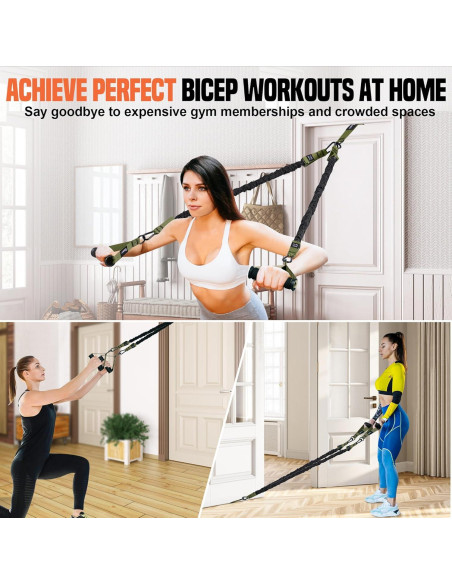 Bandas de Asistencia para Dominadas SERTT 136kg Ajustables