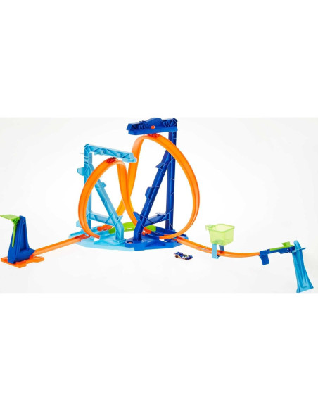 Juego de Pista de Autos Hot Wheels Bucle Infinito 1:64 Juego de Pista de Autos Hot Wheels Bucle Infinito 1:64