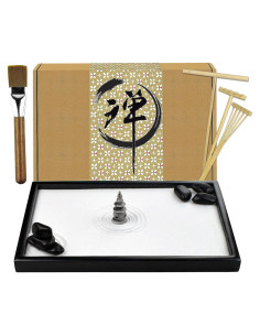 Jardín Zen Japonés Artcome para Escritorio con Accesorios
