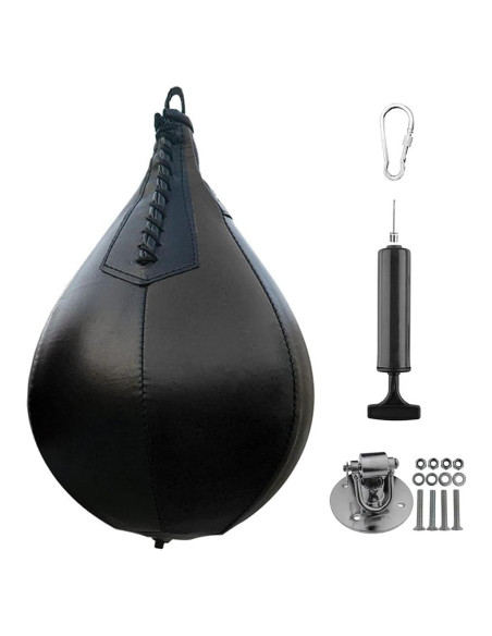 Conjunto Speedbag Boxeo YCYU con Soporte y Bomba Infladora