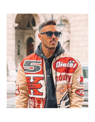 Gafas de sol cuadradas gruesas EYLRIM unisex UV400 negras