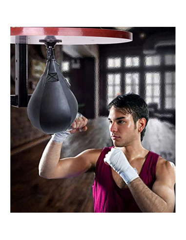 Conjunto Speedbag Boxeo YCYU con Soporte y Bomba Infladora