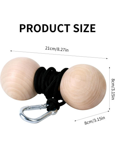 Rodillo de Muñeca YCHLCHL para Fortalecimiento de Antebrazo