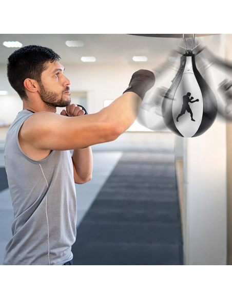 Bolsa de Velocidad de Boxeo BeneLabel - Cuero Premium 30cm