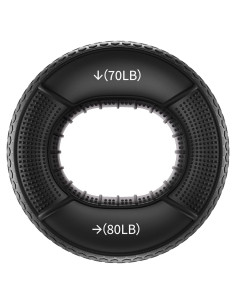 Entrenador de Fuerza de Agarre HSOOVZN - Silicona, 5 Niveles