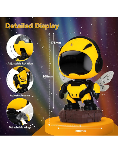 Proyector de Estrellas ADXEICE con Altavoz Bluetooth 20.77cm