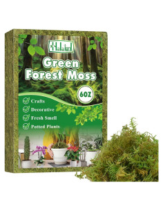 Musgo Verde Natural Halatool 170g para Plantas de Interior